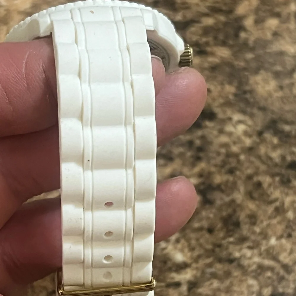 Versus Versace Tokyo White Silicon Band Watch Unisex